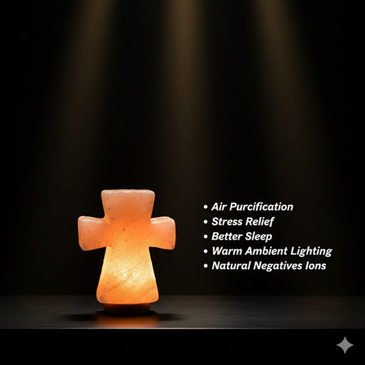 NSA Sign Himalayan Salt Lamp – Original Rock Salt Lamp for Home Decor & Healing