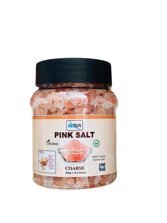 NSA Himalayan Pink Salt Coarse – 100% Natural & Pure Food Grade Rock Salt | Premium Mineral Salt for Cooking, Seasoning,