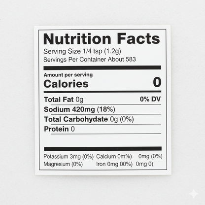 NSA Himalayan Pink Salt Jar – 100% Natural & Pure Food Grade Rock Salt