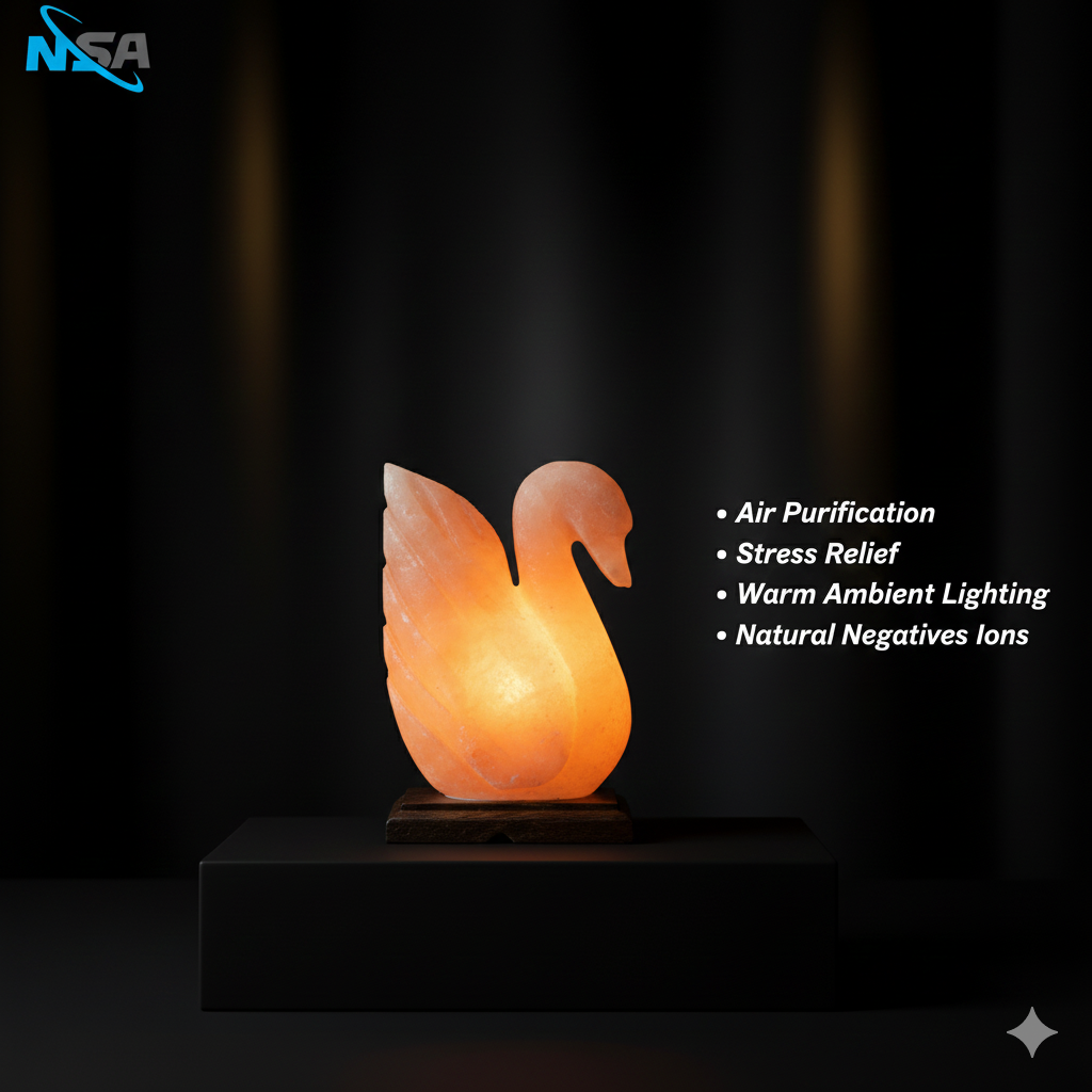 NSA Duck  Himalayan Salt Lamp – Original Rock Salt Lamp for Home Decor & Healing
