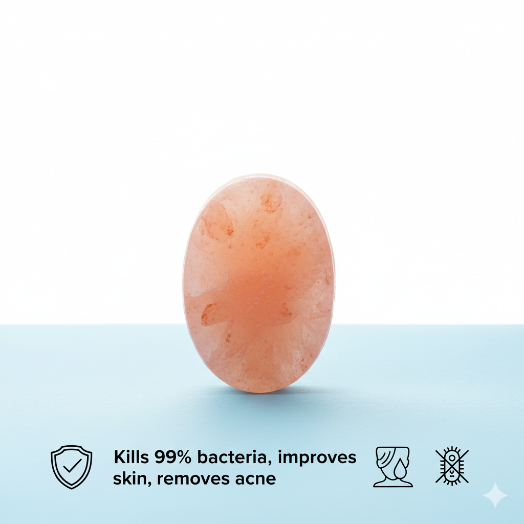 NSA Salt Soap – 100% Pure Himalayan Pink Salt Skin Bar (Chemical-Free)
