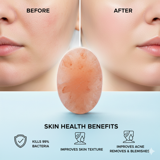 NSA Salt Soap – 100% Pure Himalayan Pink Salt Skin Bar (Chemical-Free)