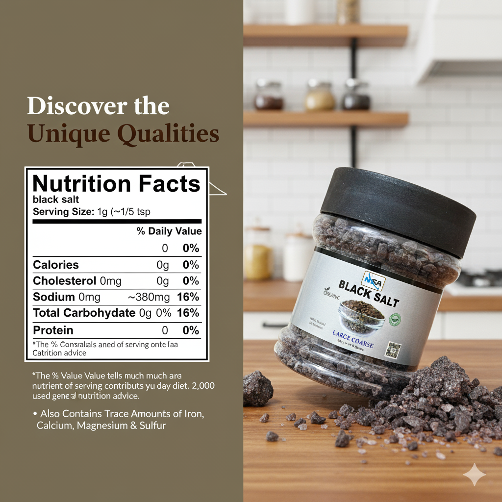 NSA Himalayan Pink Salt Coarse Jar – 100% Natural & Pure Food Grade Rock Salt | Premium Coarse Pink Salt Crystals for Cooking, Seasoning, BBQ & Grinder Use – 500gm