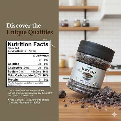 NSA Himalayan Pink Salt Coarse Jar – 100% Natural & Pure Food Grade Rock Salt | Premium Coarse Pink Salt Crystals for Cooking, Seasoning, BBQ & Grinder Use – 500gm