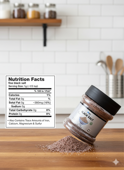 NSA Himalayan Black Salt Fine – 100% Natural & Pure Kala Namak