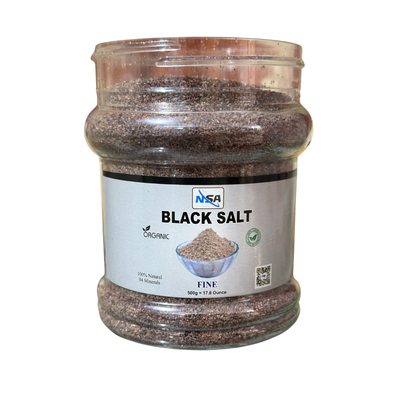 NSA Himalayan Black Salt Fine – 100% Natural & Pure Kala Namak